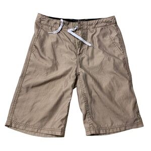 Valor Collective ~ Khaki Shorts Size Youth 26 Beach Summer String Tie